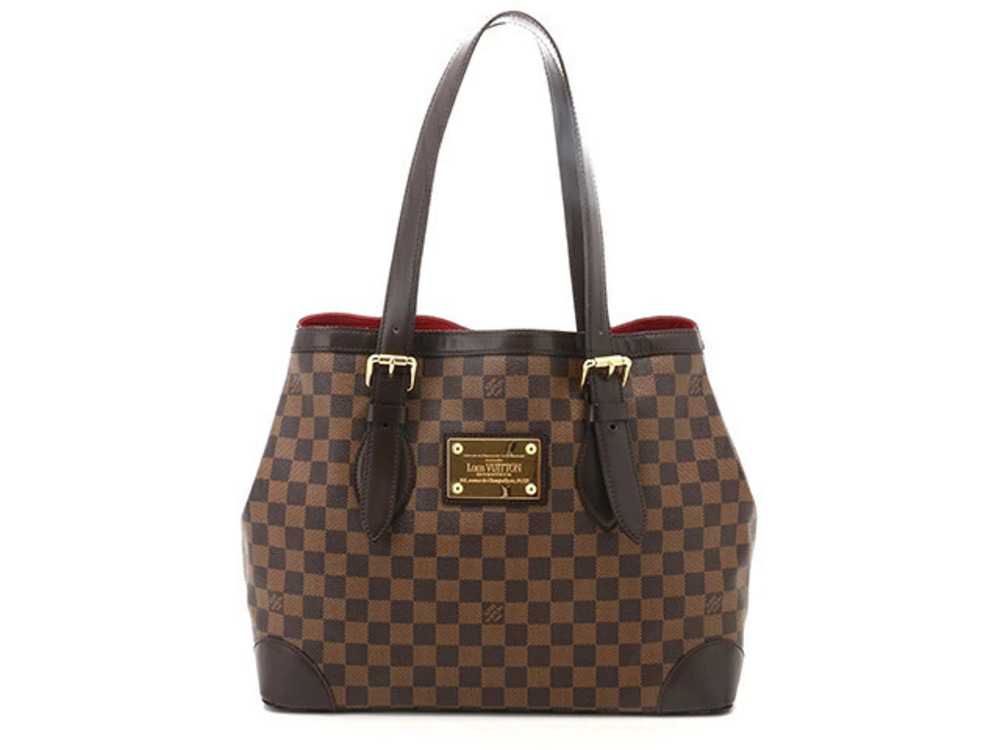 LOUIS VUITTON Bag Tote Hampstead Damier